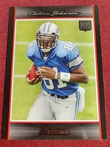 2007 Bowman Calvin Johnson Rookie Card