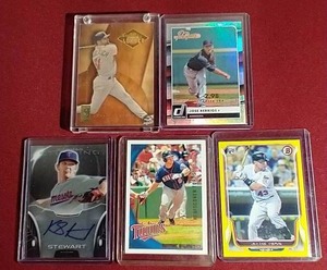 (5) Minnesota Twins Insert Cards