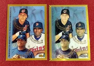 (2) 1998 David Ortiz Prospect Cards - Topps & Topps Chrome