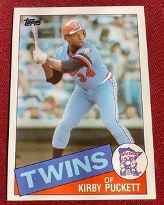 1985 Topps Kirby Puckett Rookie Card