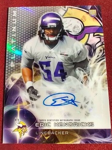 2015 Topps Chrome Eric Kendricks Rookie Autograph Card