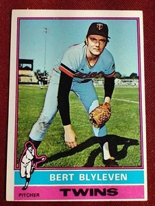 1976 Topps Bert Blyleven Card