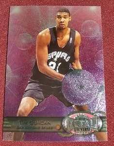 1997-98 Metal Universe Tim Duncan Rookie Card