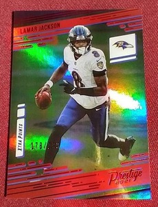 2021 Prestige Lamar Jackson Card - #d299