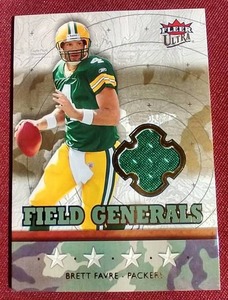 2007 Fleer Ultra Brett Favre Game-Used Jersey Card