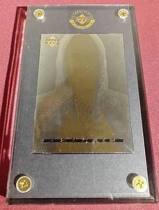 INSANE UD Authenticated Michael Jordan Rare Air Encased Metallic Card - RARE