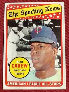 1969 Topps Rod Carew All-Star Card