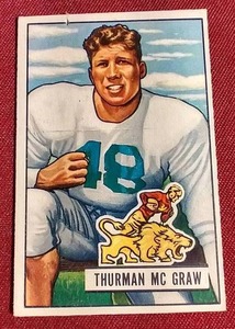 1951 Bowman Thurman McGraw Card