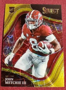 2022 Select John Metchie III Field Level Prizm Rookie Card