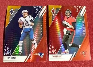 (2) 2021 Phoenix Tom Brady Cards
