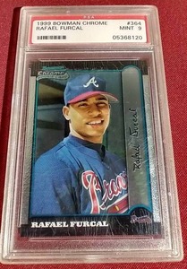 1999 Bowman Chrome Rafael Furcal Rookie Card - PSA 9