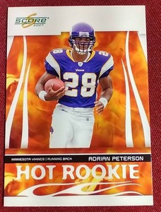 2007 Score Adrian Peterson Rookie Card