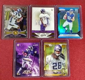 (5) #d Minnesota Vikings Cards - 4 Rookies
