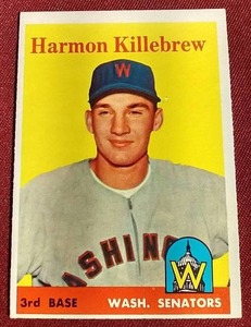 1958 Topps Harmon Killebrew Card - Wow