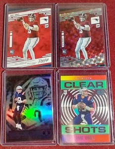 (4) 2021 Mac Jones Rookie Cards