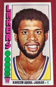 1976-77 Topps Tall Boy Kareem Abdul-Jabbar