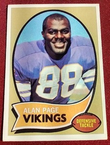 1970 Topps Alan Page Rookie Card