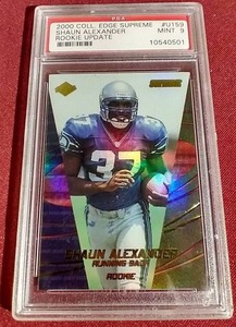 2000 Collectors Edge Shaun Alexander Foil Rookie Card - PSA 9