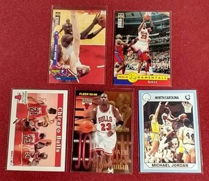 (5) Michael Jordan Cards