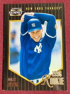 1996 Pinnacle Summit Derek Jeter Rookie Card