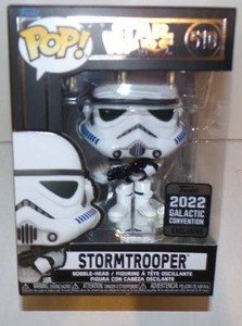 lot 109 image: Brand New Funko Pop Stormtrooper Star Wars Galactic Convention Exclusive 2022 #510