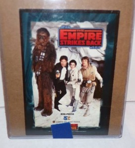 lot 112 image: Topps Widevision 1995 STAR WARS EMPIRE STRIKES BACK Mini Poster 034