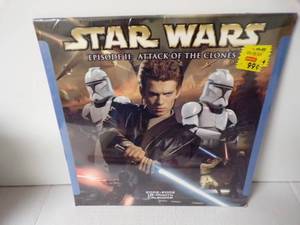 lot 123 image: Star Wars Attack of the Clones Calendar and Childrens Books