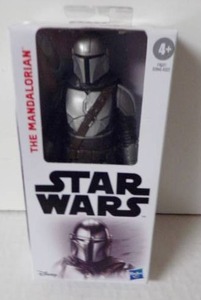 lot 126 image: Lot of 2 Star Wars Mandalorian Figures (One is a Christmas Ornament)