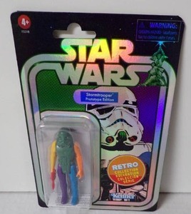 lot 134 image: Star Wars Retro Collection Stormtrooper Prototype Edition (Target Exclusive)
