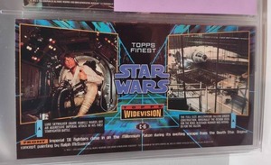 lot 150B image: 1995 Topps Star Wars Widevision Promo SWP Promo Cards #C6  #C10