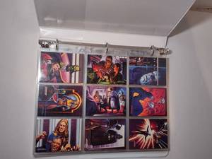 lot 151 image: 1996 Star Wars Shadows of the Empire Base Set  InsertChase Cards (Missing #73 & #81)