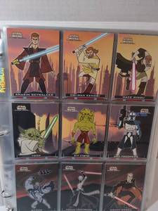 lot 156 image: 2004 Topps Star Wars The Clone Wars Complete Base Set #1-90  Inserts
