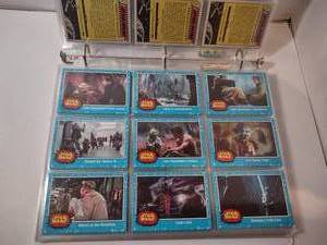 lot 101 image: 2017 Topps Star Wars Journey to the Last Jedi Complete Base Set #1-110