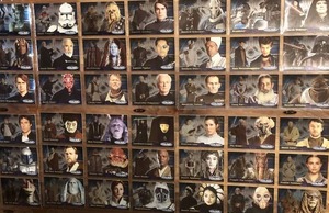 lot 157 image: 2006 Topps Star Wars Evolution Update Edition Complete Base Card Set  2 Checklists (90)
