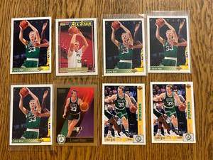 lot 4 image: Larry Bird Cards
