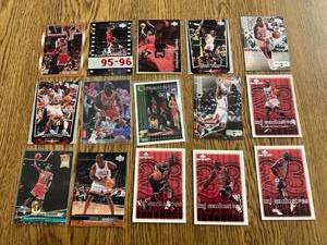 lot 25 image: Michael Jordan Cards