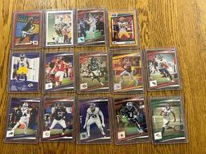 lot 84 image: Football Limited Numbered Cards