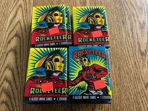 lot 103 image: Sealed Packs Rocketeer Movie Cards