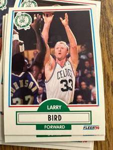 lot 107 image: 2 1990 Fleer Basketball Sets