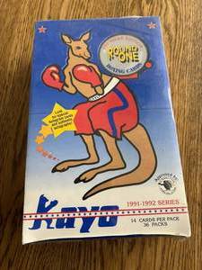 lot 108 image: Kayo Boxing Cards Factory Sealed Box