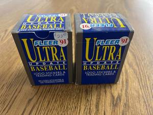 lot 111 image: 2 Fleer Ultra Update Baseball Sets