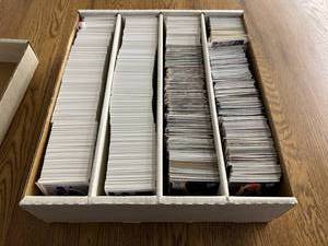 lot 127 image: Large Box of Assorted Sports Cards