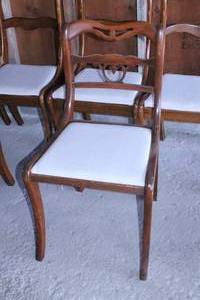 lot 11 image: Duncan Phyfe Dining Chairs