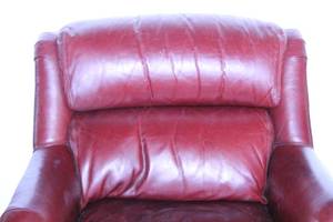 lot 12 image: Contemporary Leather Armchair
