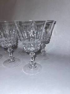 lot 101 image: Crystal Goblets