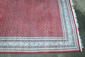 lot 3 image: Persian Hand Knotted Wool Rug