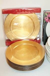 lot 108 image: Mikasa Plates & Chargers