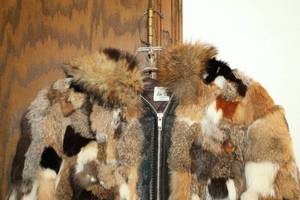 lot 15 image: Rabbit Fur Jacket