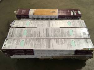 lot 1 image: Pallet of Mixed Flooring Various Models and Conditions Customer Returns See Pictures