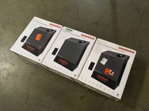 lot 26 image: 3 Lots of Infared Wall Heater Customer Returns See Pictures